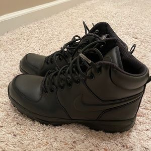Nike Manoa Leather Boots Black ACG